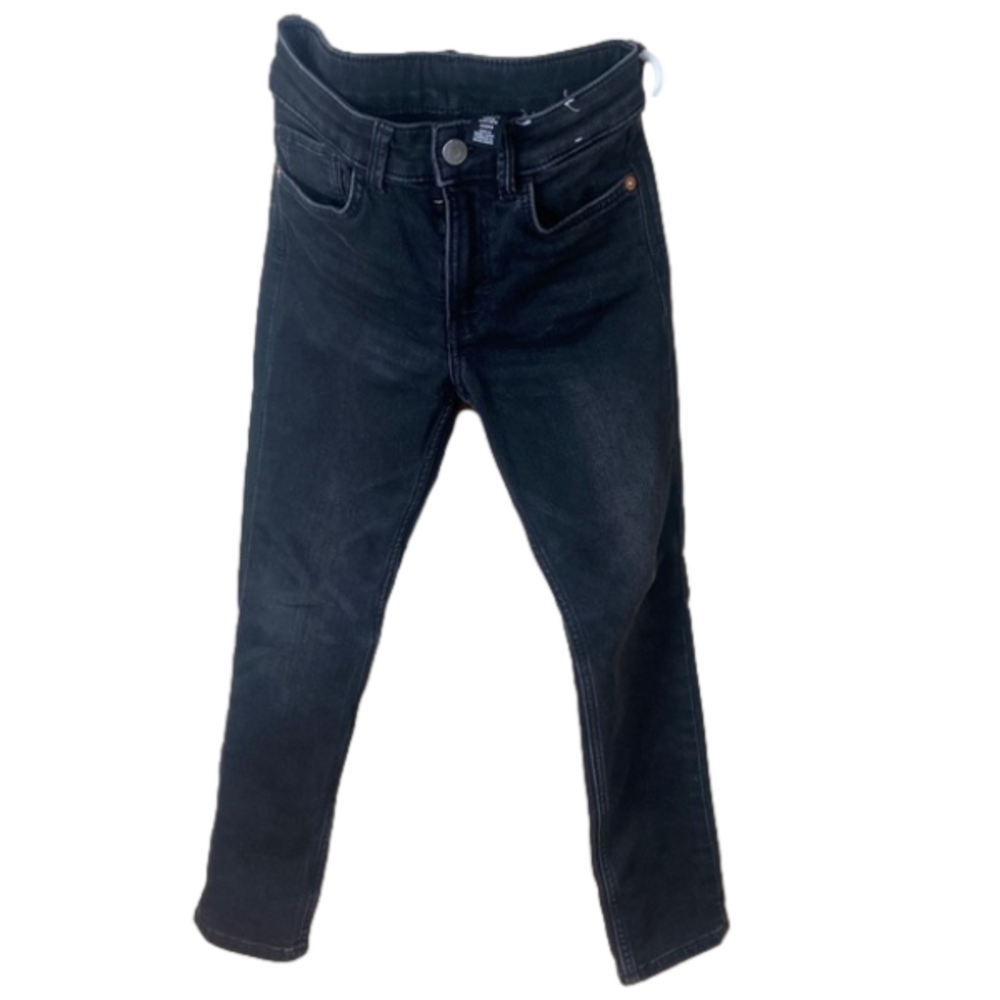Black denim skinny jeans by H&M